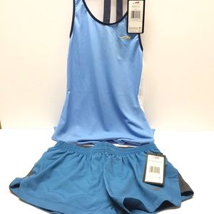 2 PIECES Altra Running Track Shorts and Tank XS